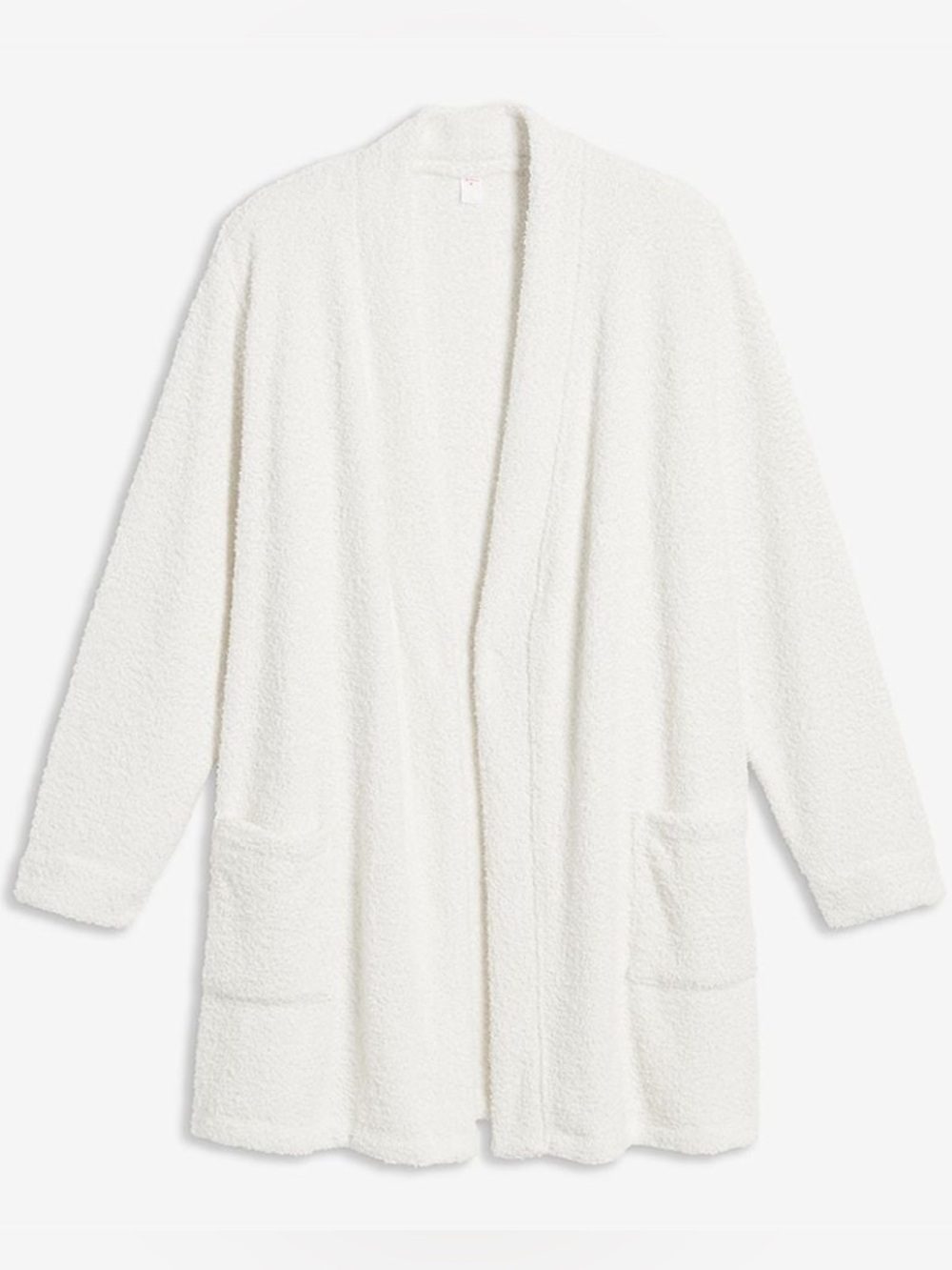 Joe Fresh x Jillian Harris Angela Plush Soft Fuzzy Open-Front Lounge Cardigan